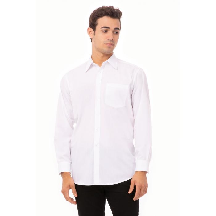 Basic Men's Long Sleeve Dress Shirt