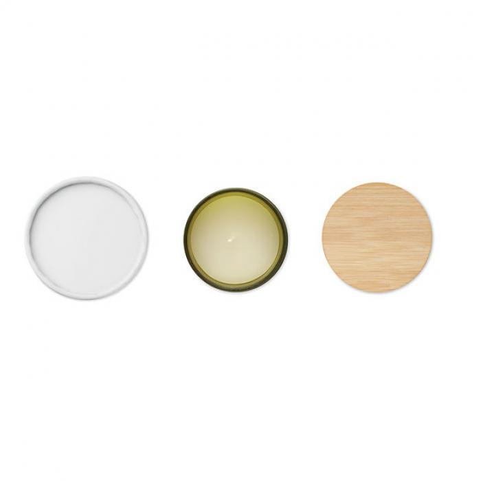 120gr Wax Candle in frosted glass