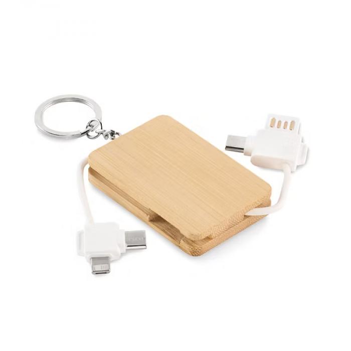Bupow Key ring charging cable