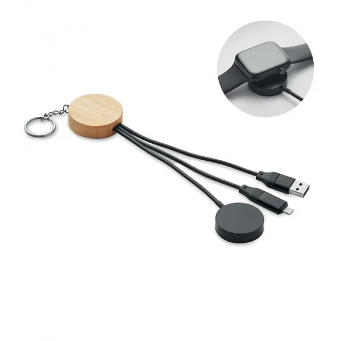 60W 4-in-1 Charging Cable - Bule