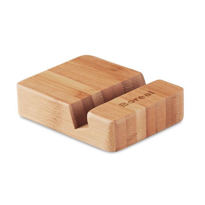 Smartphone stand in Bamboo