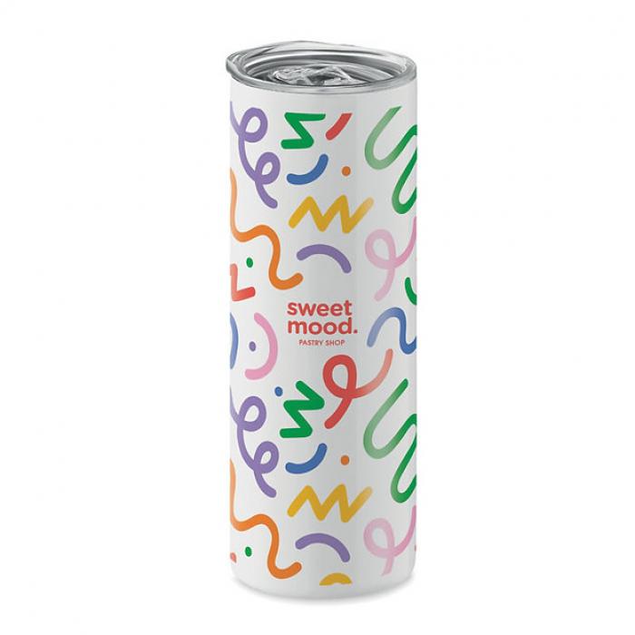 Cylindrical Double Wall Tumbler