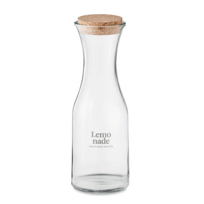 Recycled glass carafe