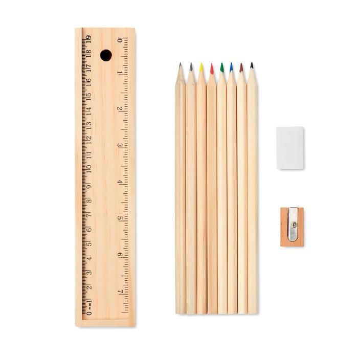 12 Pieces Stationery Set