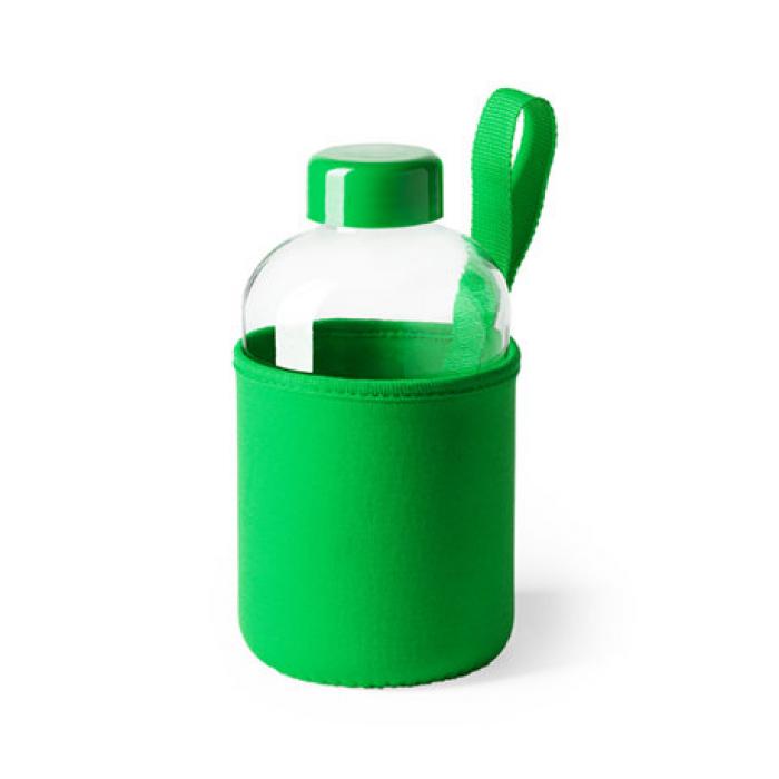 600ml Glass Bottle with colour pouch