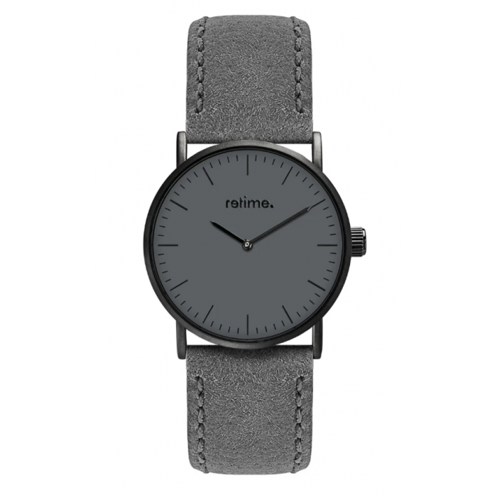 RETIME - Slim Watch Alcantara