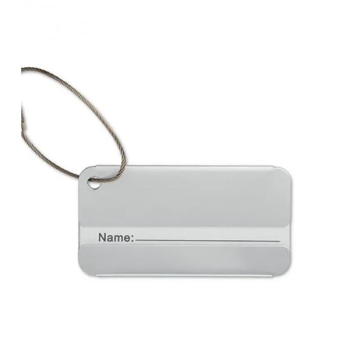 Taggy Aluminium Luggage Tag