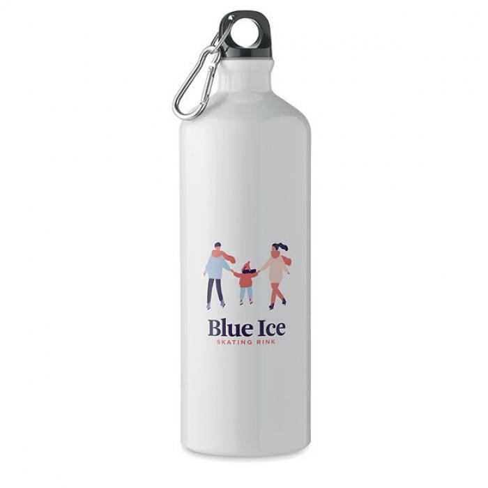 1L Bottle with carabiner