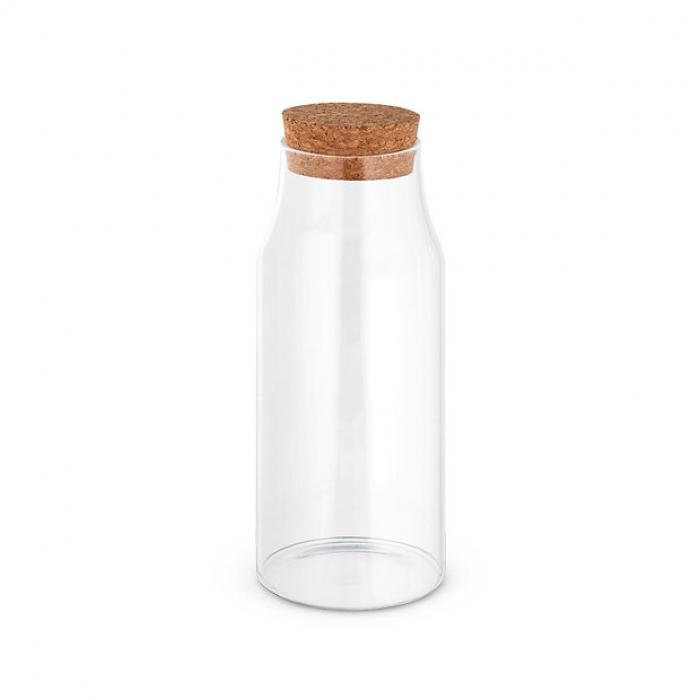 800ml Glass Bottle with Cork Lid