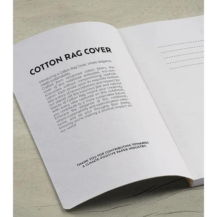 Cotton Rag Cover Notebook