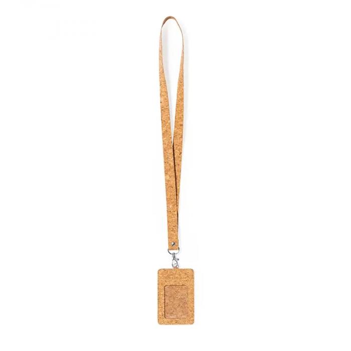 Beryel Cork ID Badge Lanyard