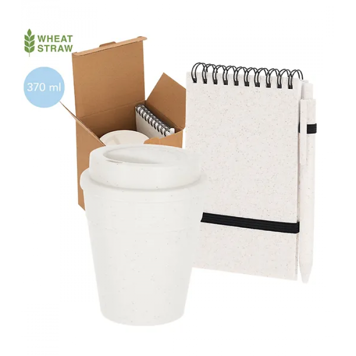 Cosmor Gift Set - Cup, Notepad, and Pen
