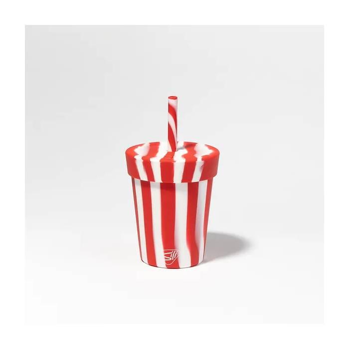 Candy Cane Silipint - 8 oz Kids Tumblers