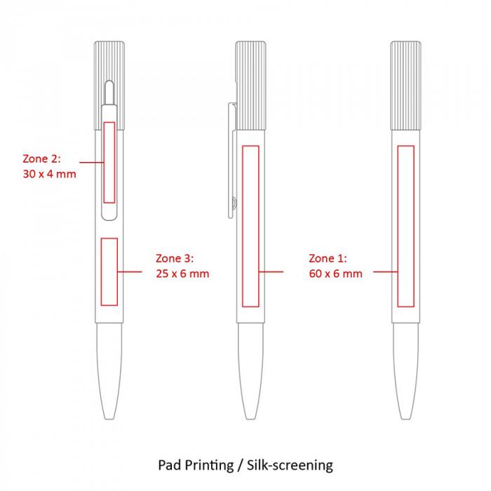BND68 CLAS PUSH METAL BALL PEN