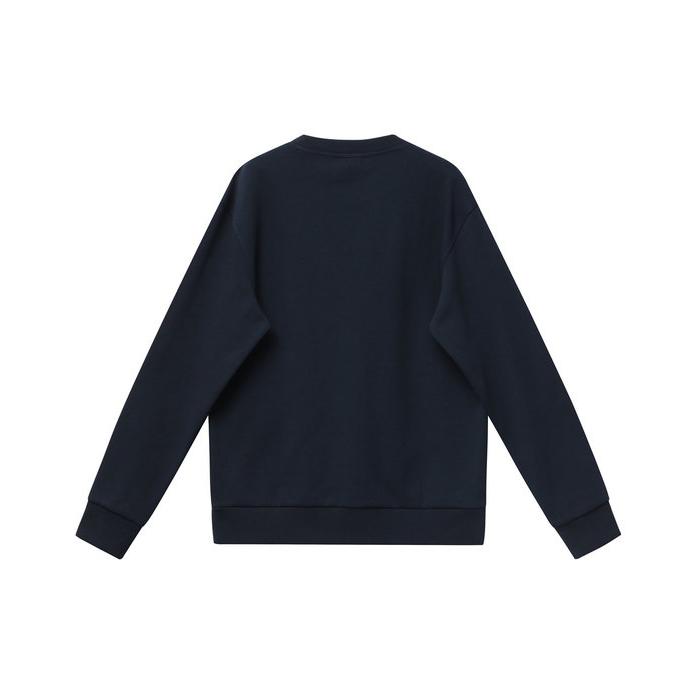 Unisex Airlayered CVC Crew Neck Sweater