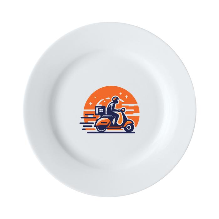 White Basics Rim Entree Plate 23cm
