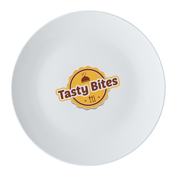 White Basics Coupe Side Plate 19cm