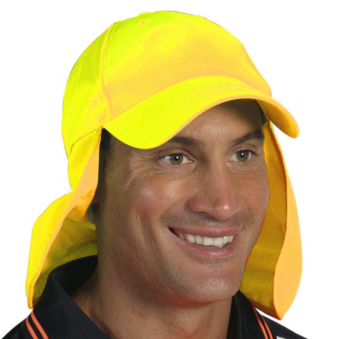 HiVis Cap with Flap