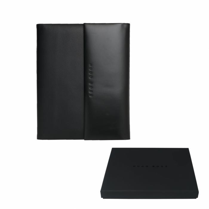 Conference Folder A5 Caption Contrast Black