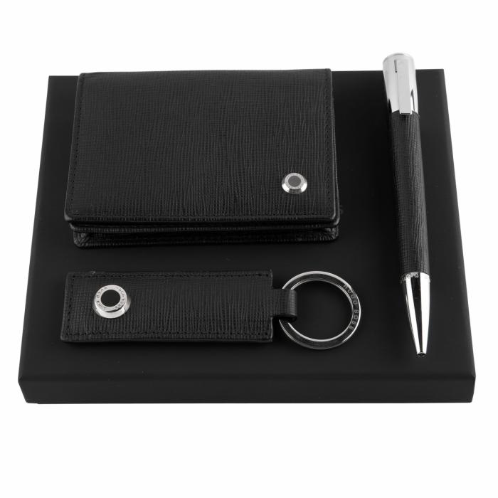 Set Hugo Boss (ballpoint Pen, Key Ring & Card Holder)