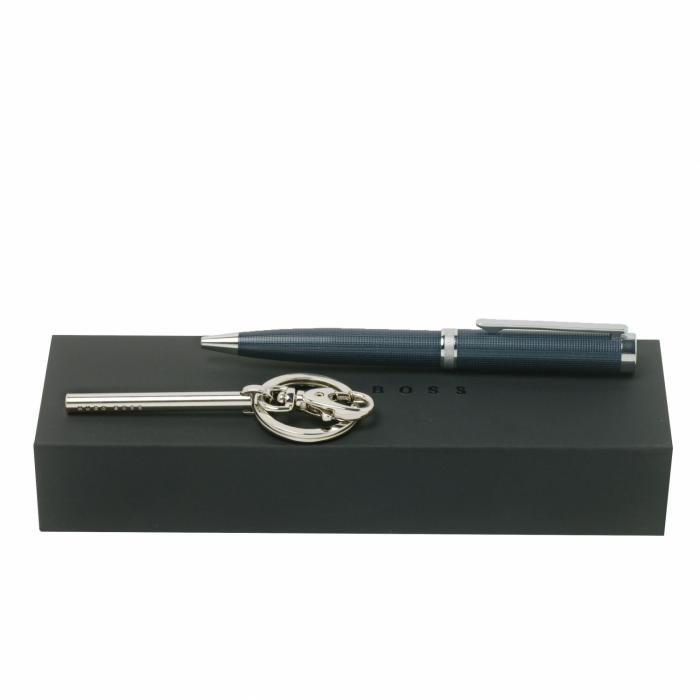 Set Hugo Boss (Classic ballpoint Pen & Key Ring)