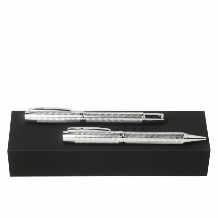Set Bold Chrome (ballpoint Pen & Rollerball Pen)