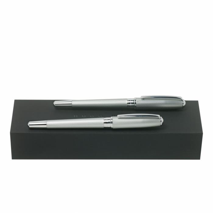 Set Essential Matte Chrome (rollerball Pen & Fountain Pen)