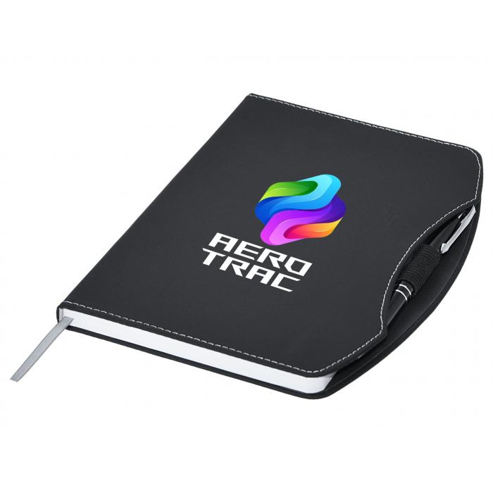 Boston rPET A5 Notebook, Black