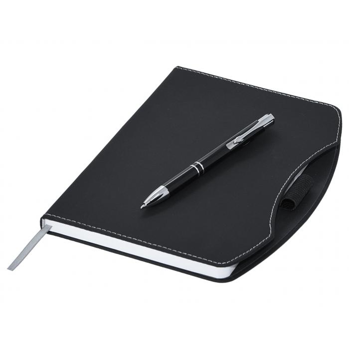 Boston rPET A5 Notebook, Black