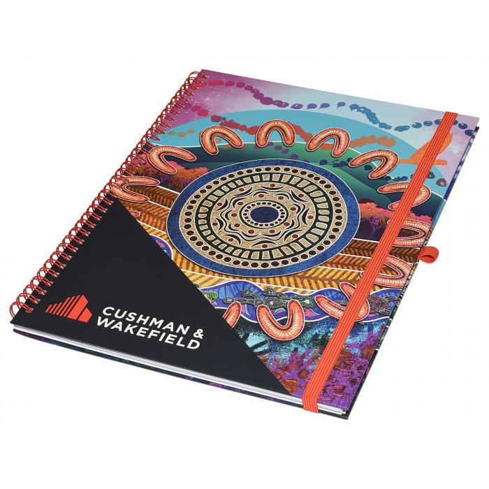 Designa Wiro A4 Side Bound Notebook