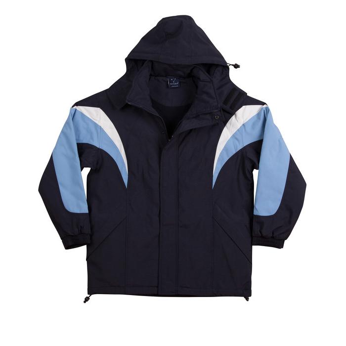 Unisex Bathurst Tri-Colour Jacket with Hood