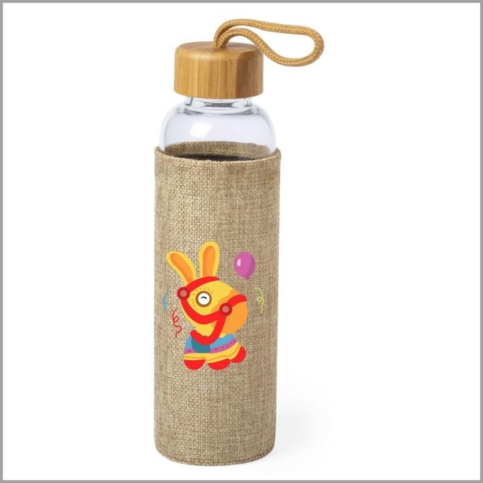 Glass Bottle With Eco Lid