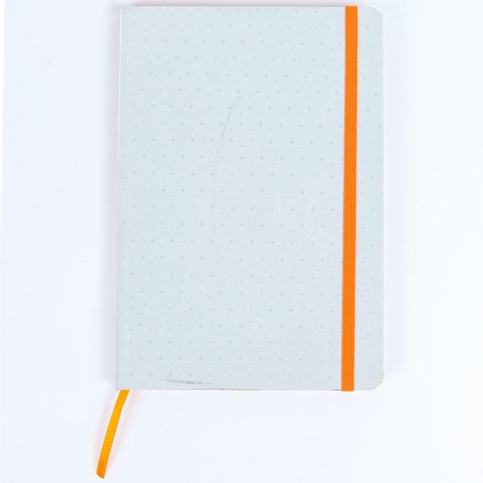 Hard Cover With Coloured Elastic Notebook