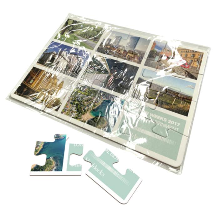 A5 Cardboard Jigsaw