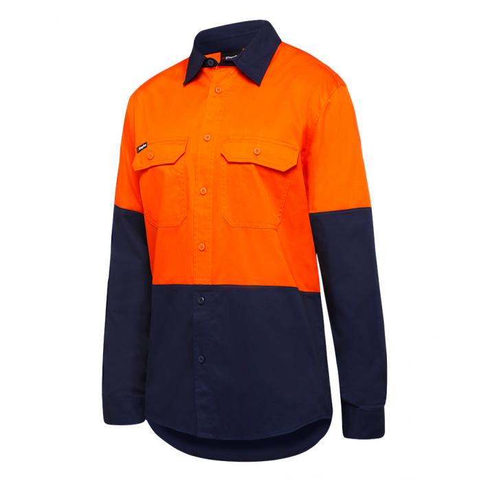 Mens Stretch Spliced Shirt