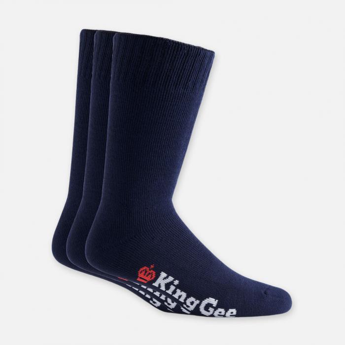 Mens Bamboo 3-Pack Work Socks
