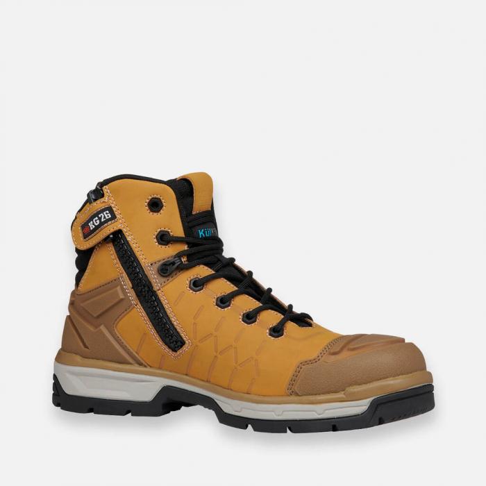 Quantum Hybrid Zip/Lace Composite Toe Work Boots