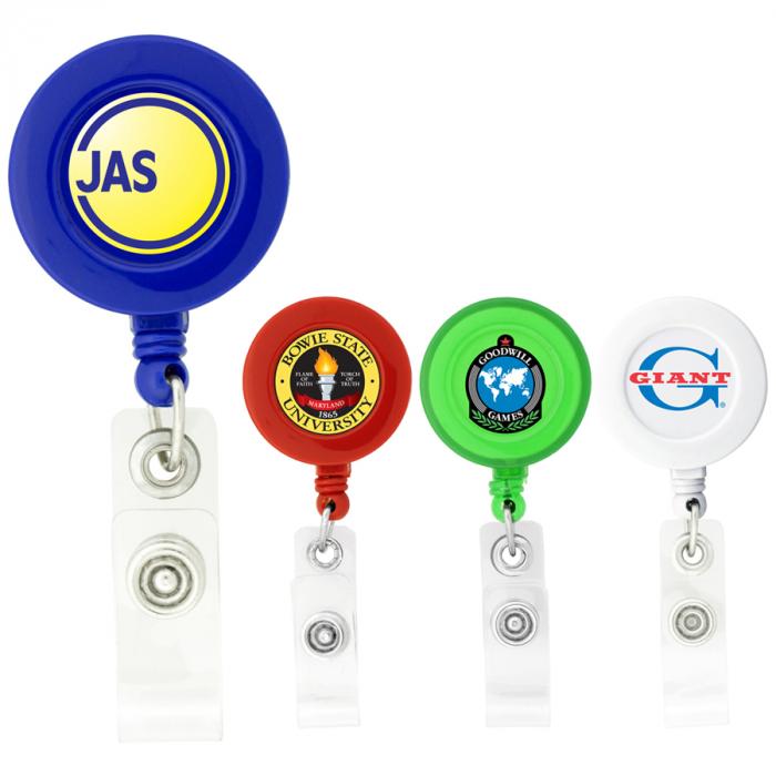 Pilu Round Badge Holder