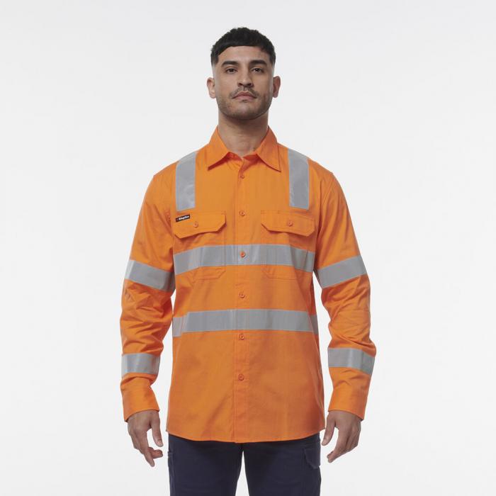 Workcool Vented VIC Rail Shirt
