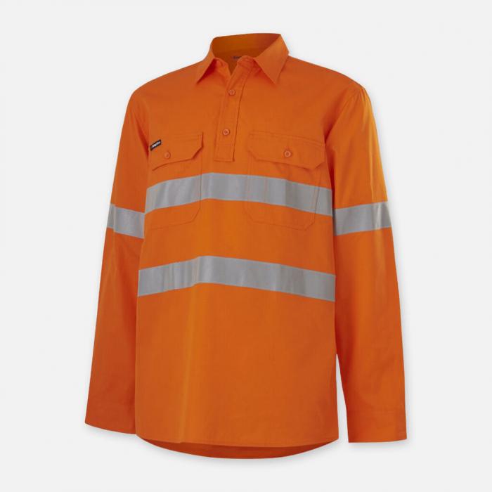 Workcool Vented Closed Front Shirt Long Sleeve