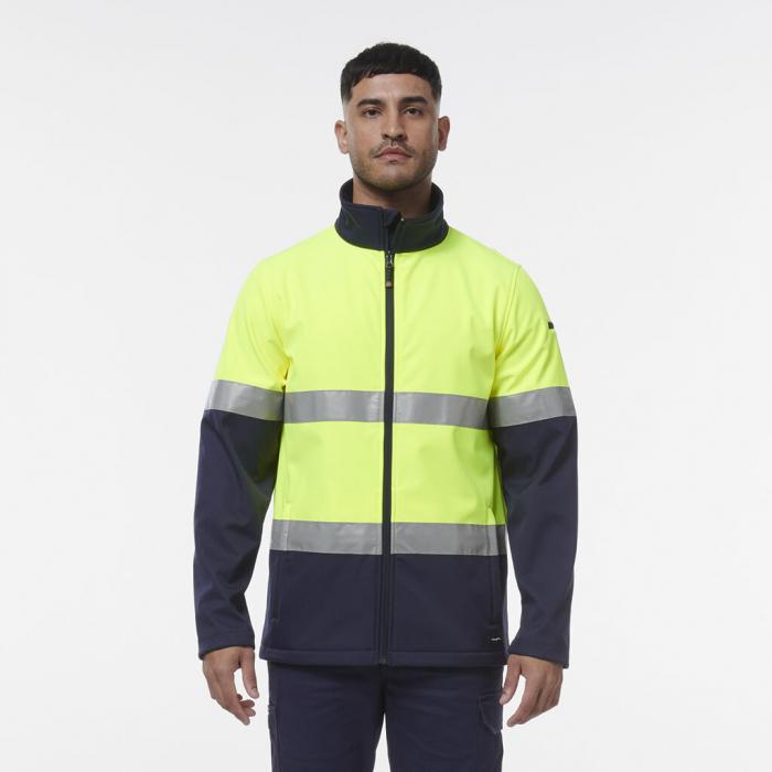 Reflective Spliced Softshell Jacket