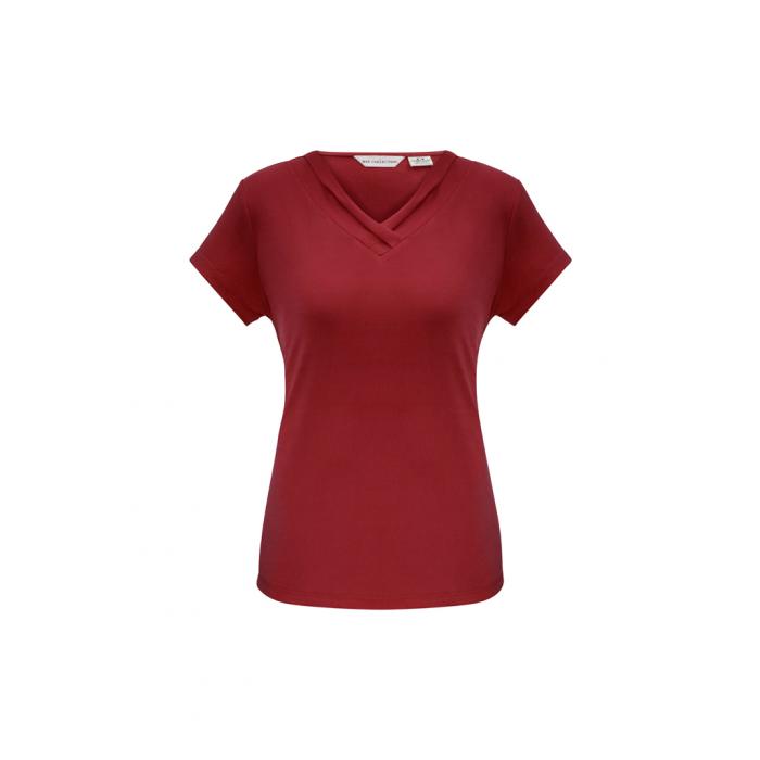 Ladies Lana Short Sleeve Top
