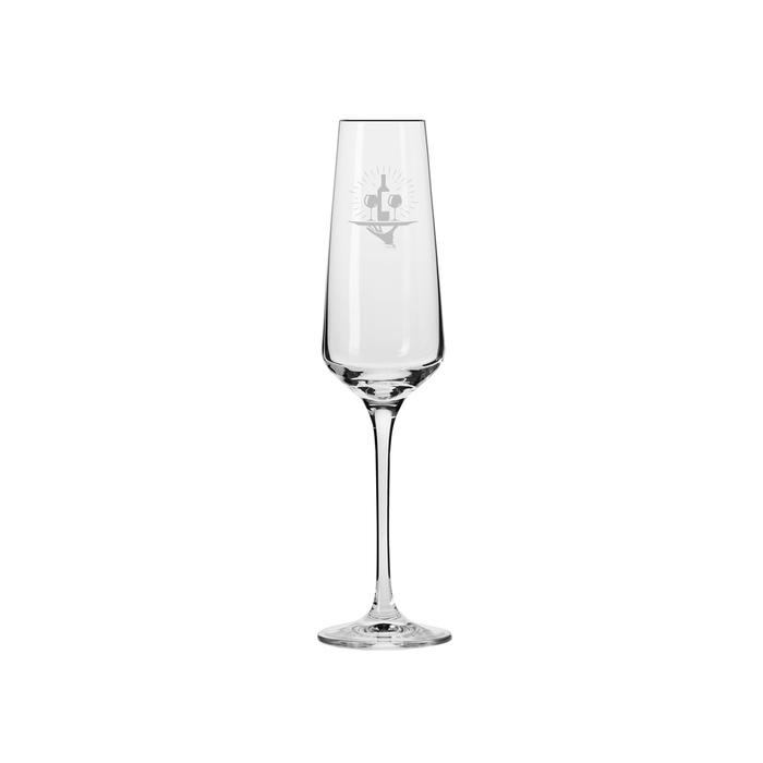 Krosno  Avant-Garde Champagne Flute 180ML 6pc Gift Boxed