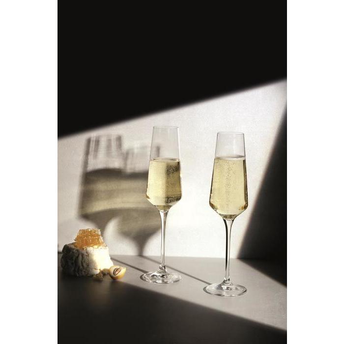 Krosno  Avant-Garde Champagne Flute 180ML 6pc Gift Boxed