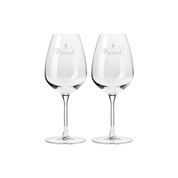 Krosno Duet Wine Glass 460ML set of 2 Gift boxed