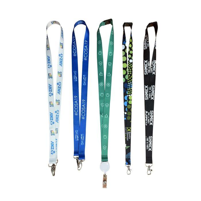 Ultrafine Polyester Full Colour Sublimation Lanyard