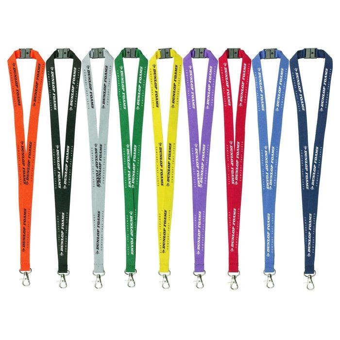 Polyester Ribbed Lanyard