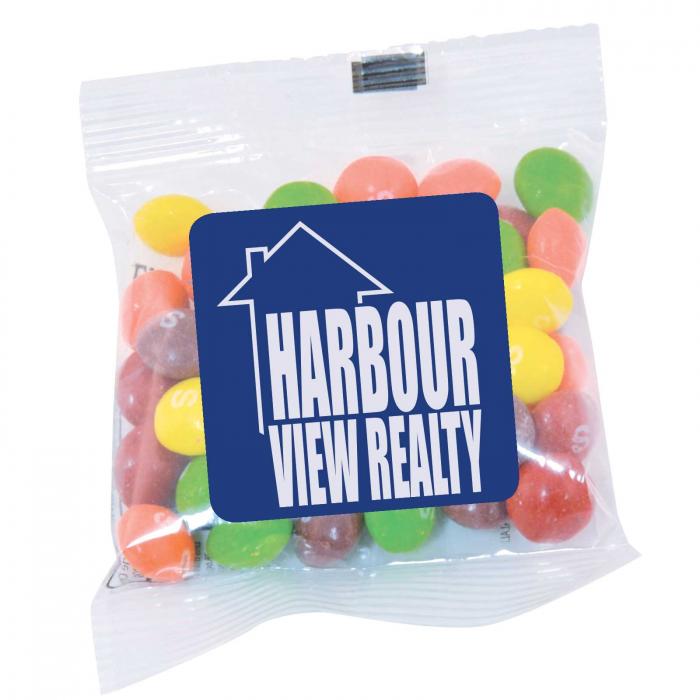 Assorted Fruit Skittles in 50 gram Cello Bag