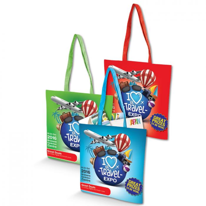 Cotton Tote Bag with Full Colour Design - 170GSM