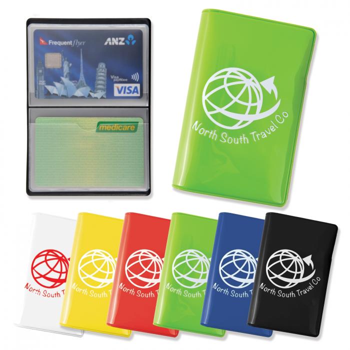 Shiny PVC Credit Card Wallet